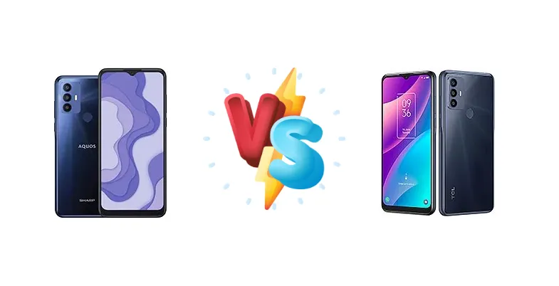 Sharp Aquos V6 Plus vs TCL 30 SE