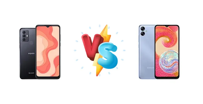 Aquos V6 vs A04e: Budget Phone Showdown