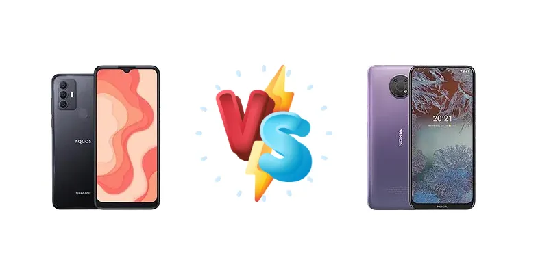 Aquos V6 vs Nokia G10: Budget Phone Showdown
