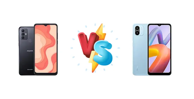 Aquos V6 vs Redmi A2: Budget Phone Showdown