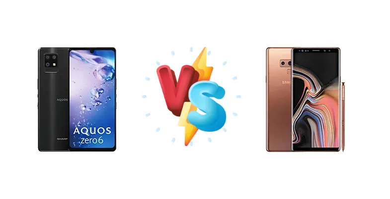 Aquos Zero6 vs Note9: Which Phone Reigns Supreme?