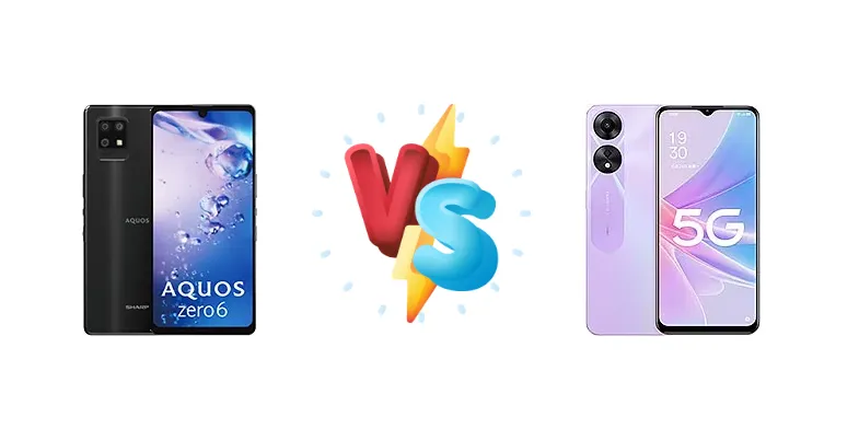 Aquos zero6 vs Oppo A78: Which Phone Reigns Supreme?