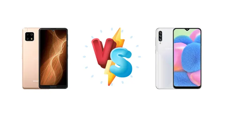 Sharp Aquos sense5G vs Samsung Galaxy A30s