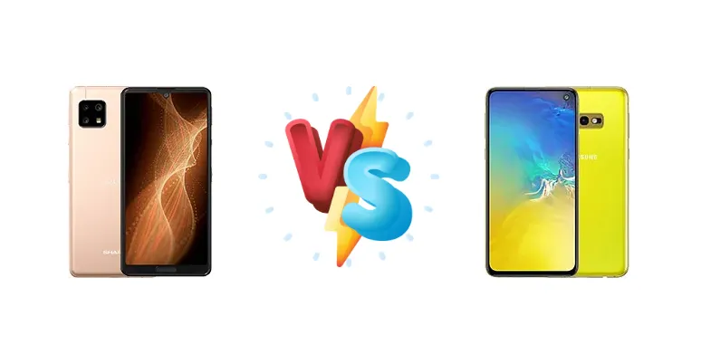 Sharp Aquos sense5G vs Samsung Galaxy S10e
