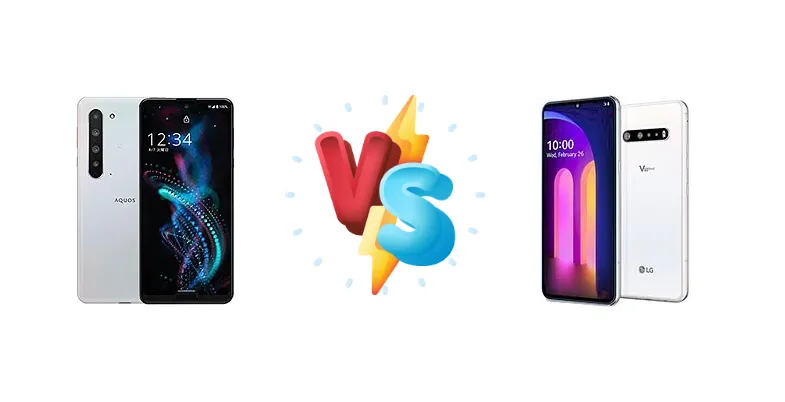 Sharp Aquos R5G vs LG V60 ThinQ 5G
