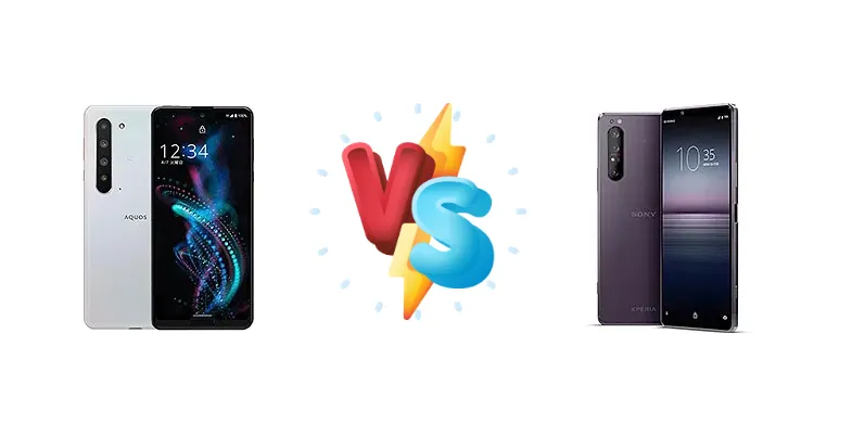 Sharp Aquos R5G vs Sony Xperia 1 II