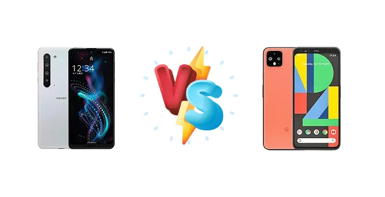 Sharp Aquos R5G vs Google Pixel 4 XL