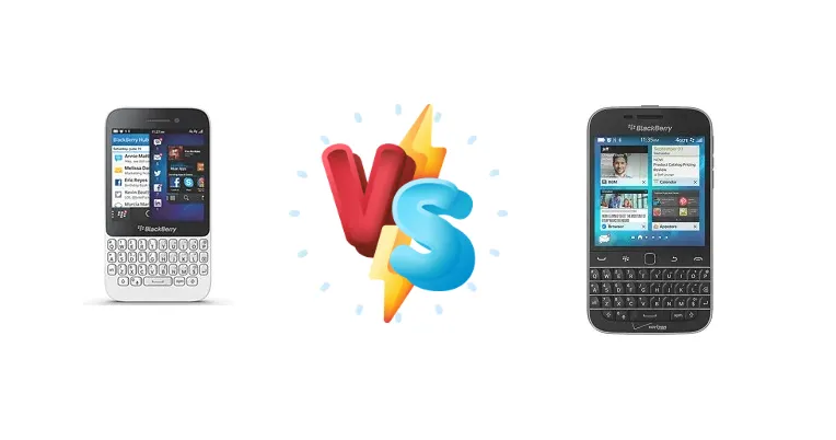 Q5 vs Classic: BlackBerry Showdown