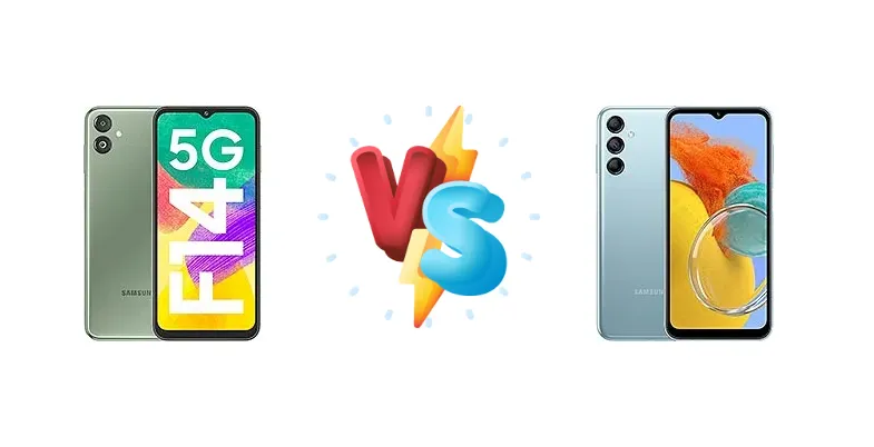 Samsung Galaxy F14 vs Samsung Galaxy M14