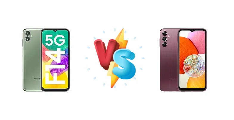 Samsung Galaxy F14 vs Samsung Galaxy A14