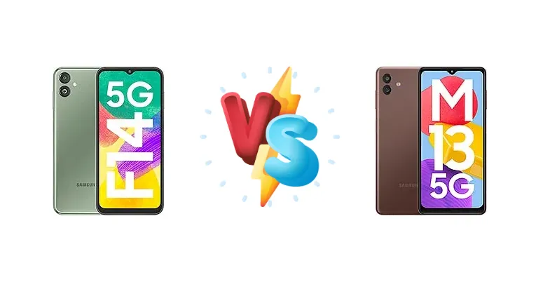 Samsung Galaxy F14 vs Samsung Galaxy M13 5G