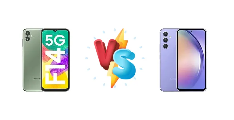 Samsung Galaxy F14 vs Samsung Galaxy A54