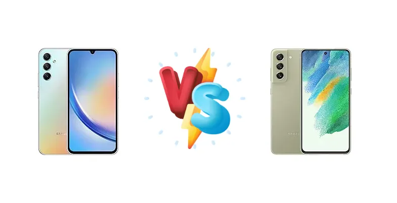 Samsung Galaxy A34 vs Samsung Galaxy S21 FE 5G