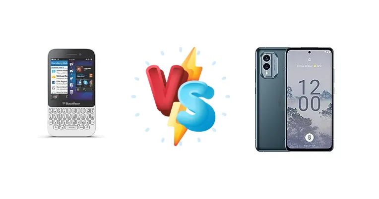 BlackBerry Q5 vs Nokia X30