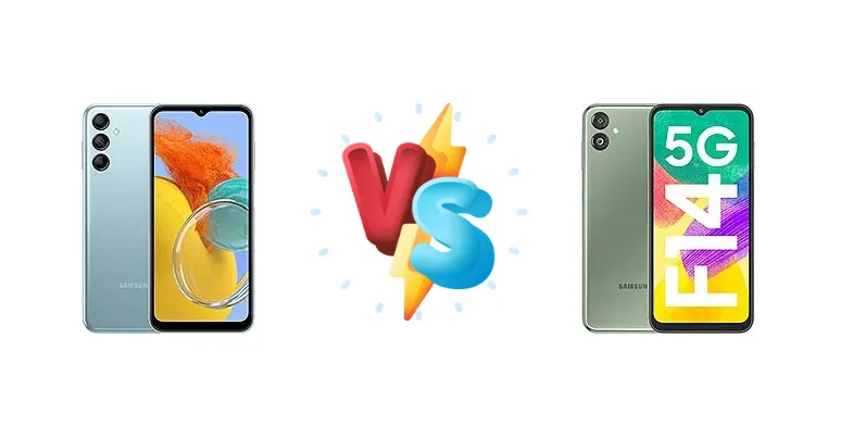 Samsung Galaxy M14 vs Samsung Galaxy F14