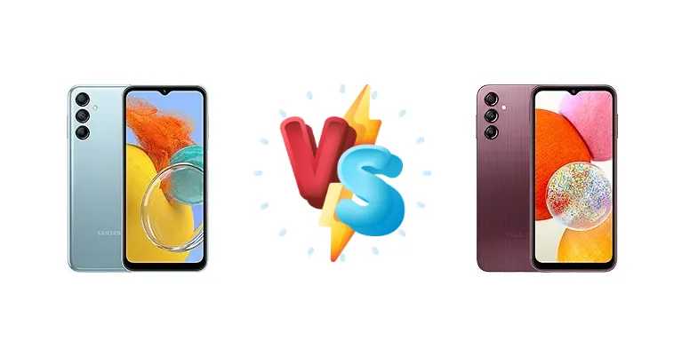 Samsung Galaxy M14 vs Samsung Galaxy A14