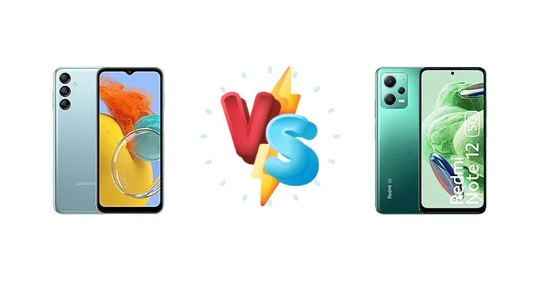Samsung Galaxy M14 vs Xiaomi Redmi Note 12