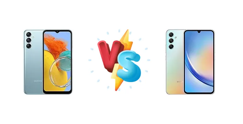 Samsung Galaxy M14 vs Samsung Galaxy A34