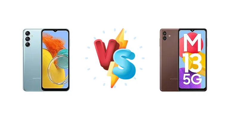 Samsung Galaxy M14 vs Samsung Galaxy M13 5G