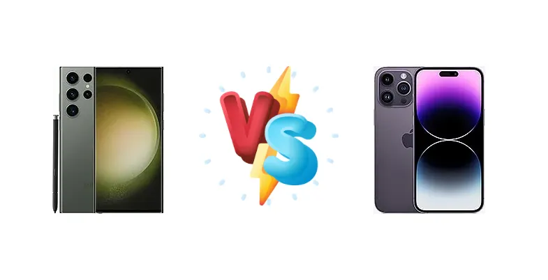 Samsung Galaxy S23 Ultra vs Apple iPhone 14 Pro Max
