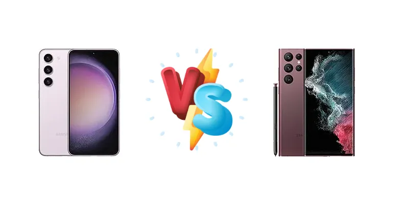 Samsung Galaxy S23 vs Samsung Galaxy S22 Ultra 5G