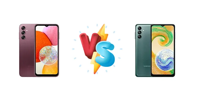 Samsung Galaxy A14 vs Samsung Galaxy A04s