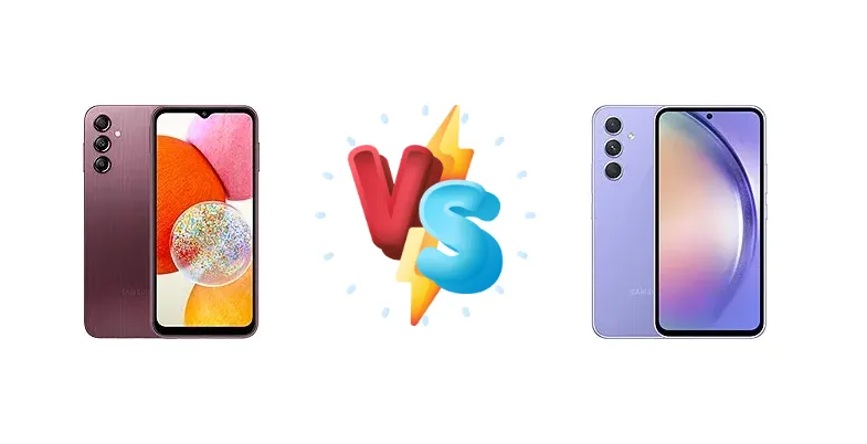 Samsung Galaxy A14 vs Samsung Galaxy A54