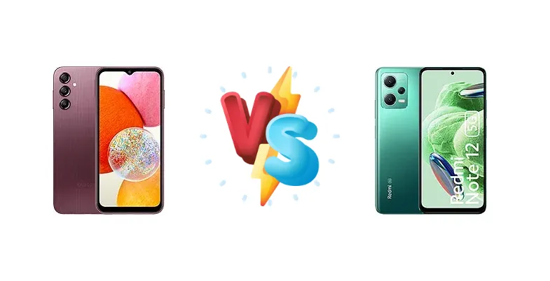 Samsung Galaxy A14 vs Xiaomi Redmi Note 12