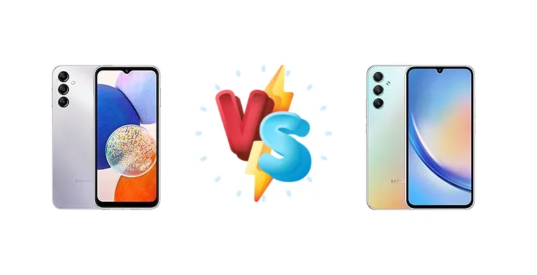 Samsung Galaxy A14 5G vs Samsung Galaxy A34