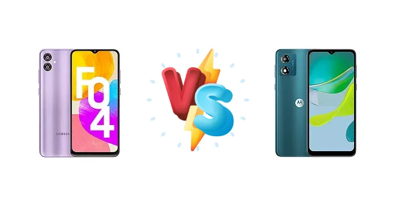 Samsung Galaxy F04 vs Motorola Moto E13