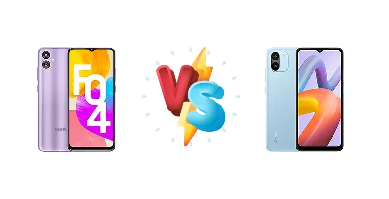 Samsung Galaxy F04 vs Xiaomi Redmi A2
