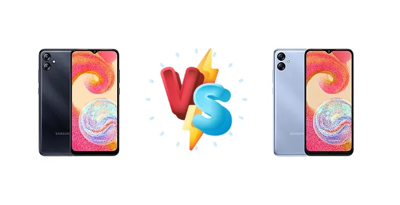 Samsung Galaxy M04 vs Samsung Galaxy A04e