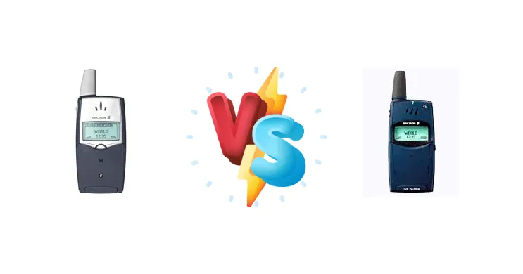 Ericsson T39 vs T28 World: Retro Phone Showdown