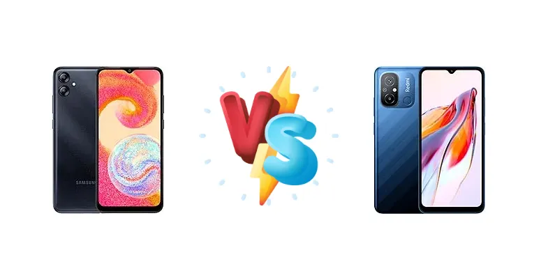 Samsung Galaxy M04 vs Xiaomi Redmi 12C