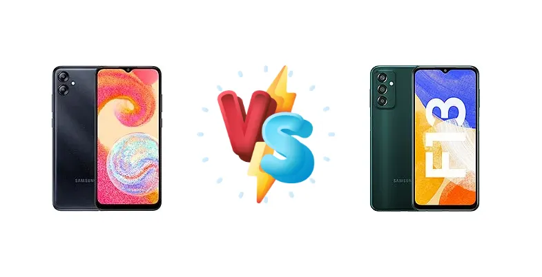 Samsung Galaxy M04 vs Samsung Galaxy F13