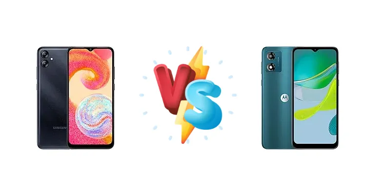 Samsung Galaxy M04 vs Motorola Moto E13