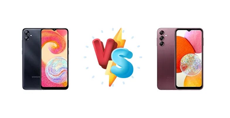Samsung Galaxy M04 vs Samsung Galaxy A14