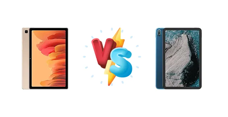 Samsung Galaxy Tab A7 10.4 (2022) vs Nokia T20