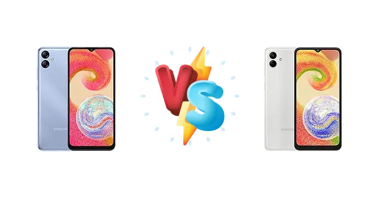 Samsung Galaxy A04e vs Samsung Galaxy A04