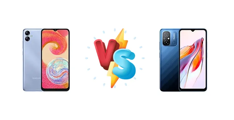 Samsung Galaxy A04e vs Xiaomi Redmi 12C