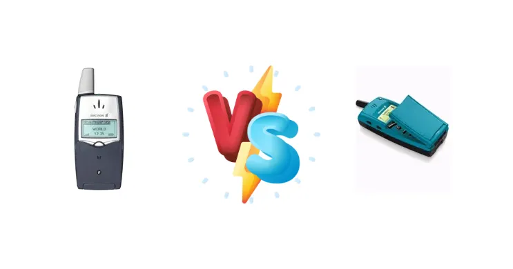 Ericsson T39 vs T10s: Retro Phone Showdown