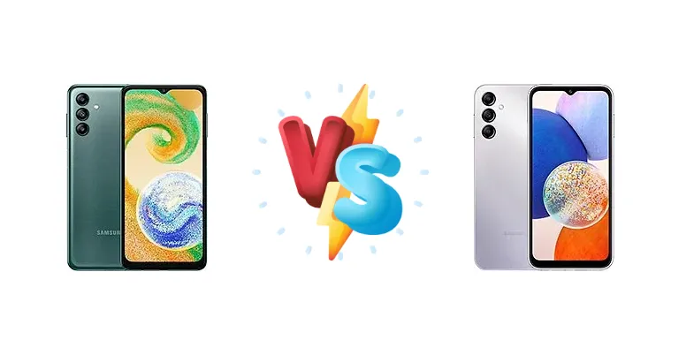 Samsung Galaxy A04s vs Samsung Galaxy A14 5G
