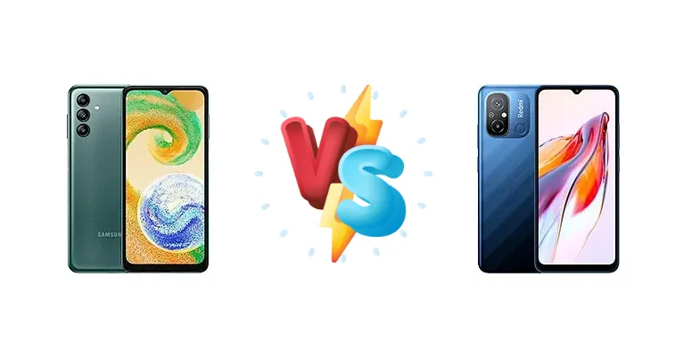 Samsung Galaxy A04s vs Xiaomi Redmi 12C