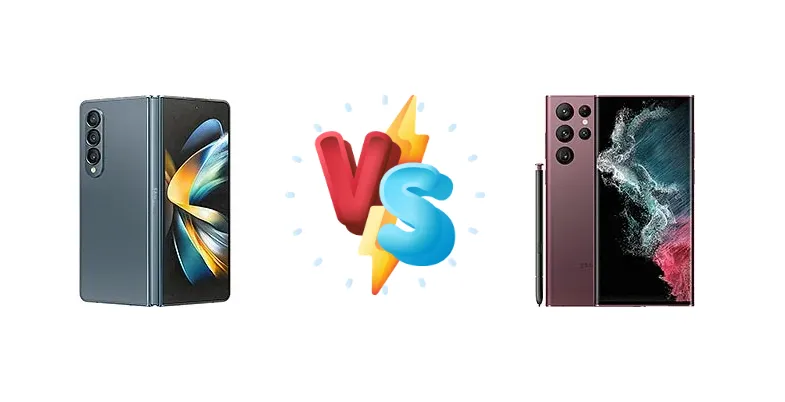 Samsung Galaxy Z Fold4 vs Samsung Galaxy S22 Ultra 5G