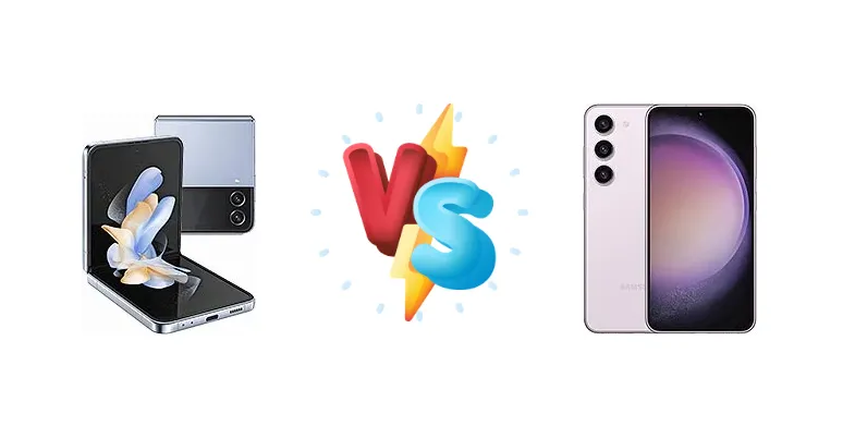 Samsung Galaxy Z Flip4 vs Samsung Galaxy S23