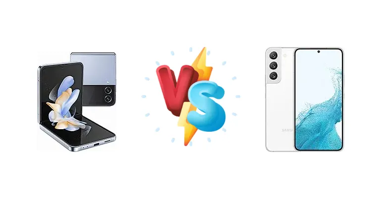 Samsung Galaxy Z Flip4 vs Samsung Galaxy S22 5G
