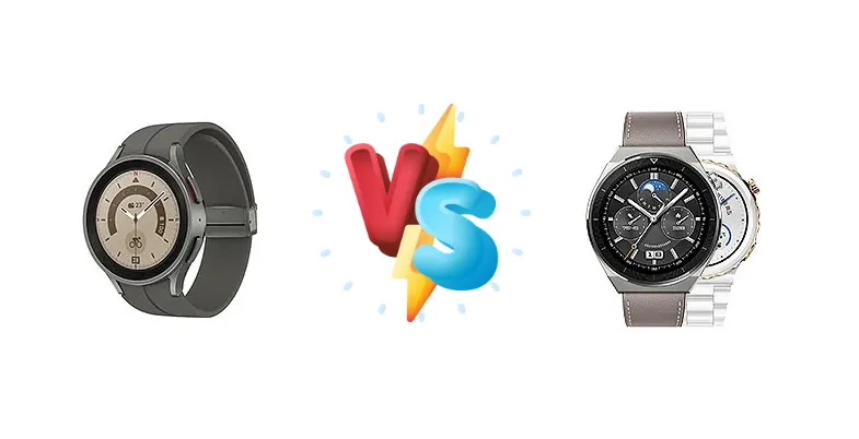 Samsung Galaxy Watch5 Pro vs Huawei Watch GT 3 Pro