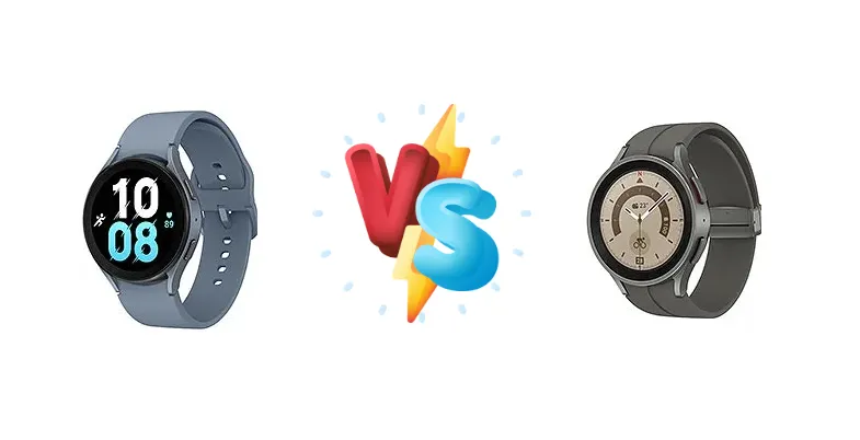 Samsung Galaxy Watch5 vs Samsung Galaxy Watch5 Pro