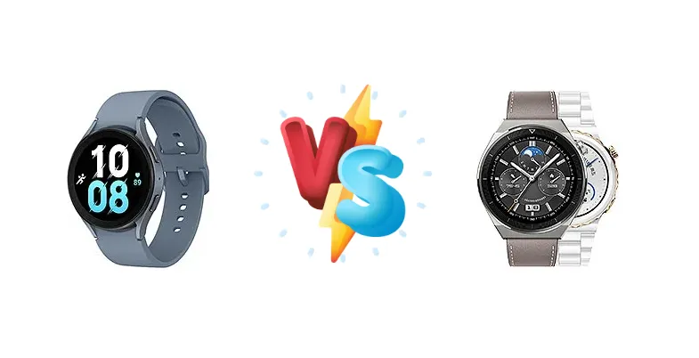 Samsung Galaxy Watch5 vs Huawei Watch GT 3 Pro