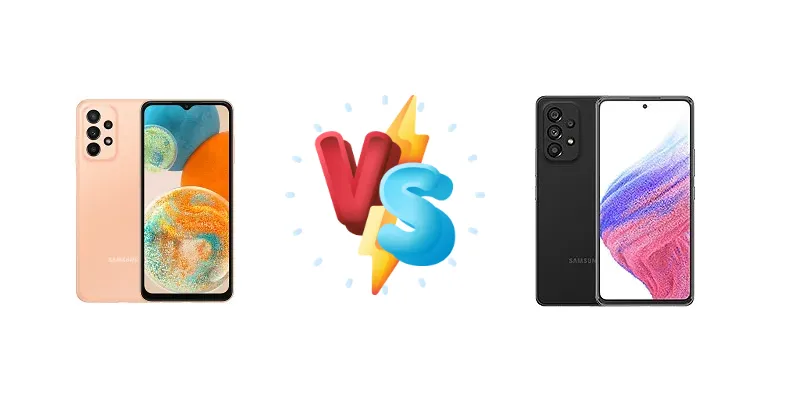 Samsung Galaxy A23 5G vs Samsung Galaxy A53 5G
